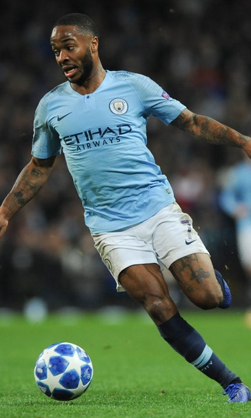 Sterling wins farcical penalty, City wins 6-0 in CL